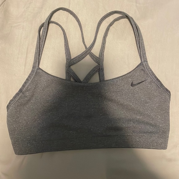 Nike Other - gray nike sports bra